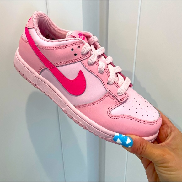 Nike Other - Nike Dunk Low PS- Triple Pink
